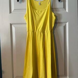 Yellow Sleeveless Dress